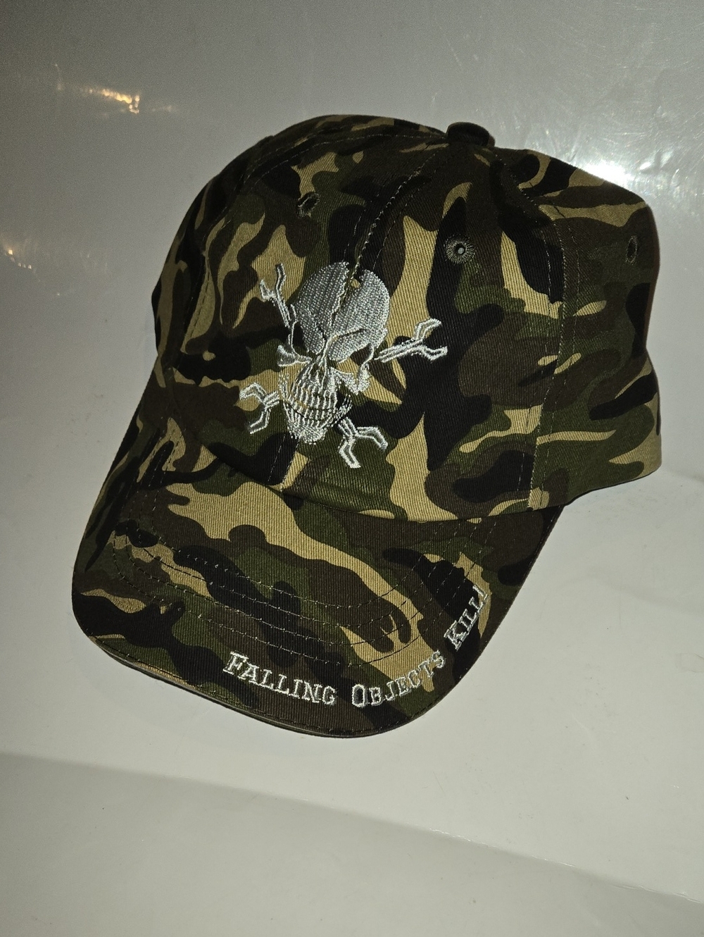 Ty-Flot "Falling Objects Kill" Ball Cap